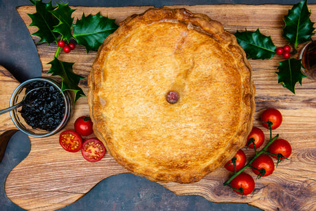 Large Homemade Pork Pie (10 inch round)