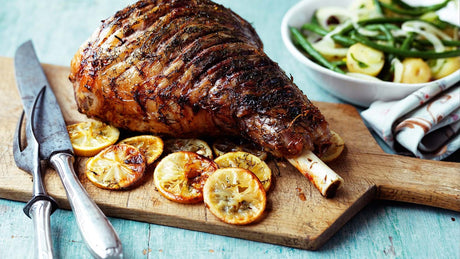Easy Roast Leg of Lamb with Thyme and Lemon