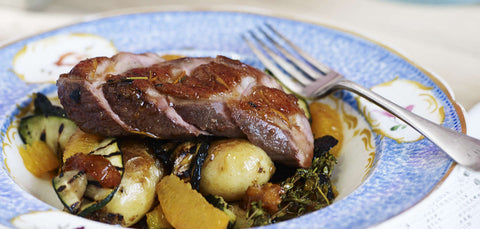 Honey & Orange Glazed Duck Breasts