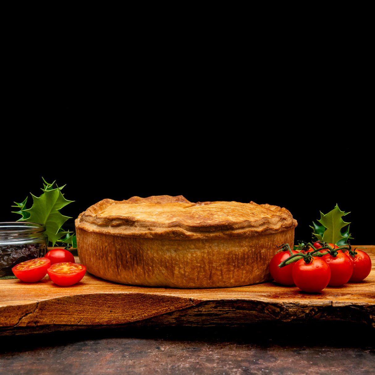 Large Homemade Pork Pie (10 inch round)