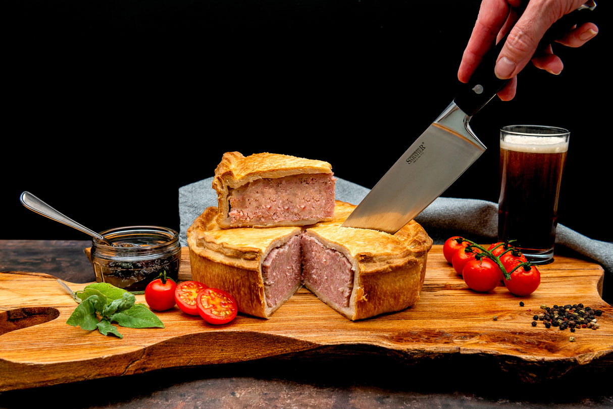 Large Homemade Pork Pie (10 inch round)